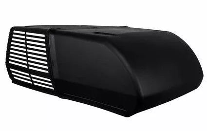 Black Coleman Mach 1 Power Saver 11000 BTU RV Air Conditioner - Side View | United RV Parts