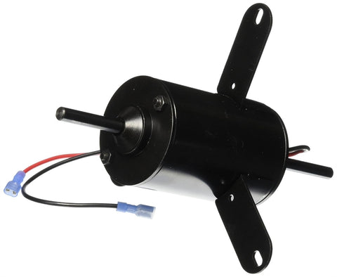 Black Suburban 521138 RV Furnace Motor with Mounting Brackets - Angled View | United RV Parts