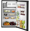 GE GME04GGKBB RV Mini Fridge Interior Loaded with Food and Beverages - Storage Capacity View | United RV Parts