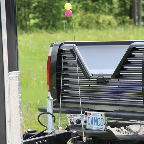 Camco Magnetic Hitch Alignment Kit - In-Use Outdoor View | United RV Parts