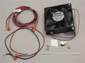 Black Norcold Refrigerator Retrofit Fan Kit 639892 - Complete Assembly Layout | United RV Parts