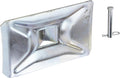 Stromberg Carlson LG119225 Fifth Wheel Landing Gear Foot and Cotter Pin - Side View | United RV Parts