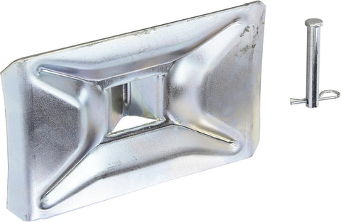 Stromberg Carlson LG119225 Fifth Wheel Landing Gear Foot and Cotter Pin - Side View | United RV Parts