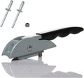 Grey Dometic Awning Lift Handle with Rivets - Side Angle | United RV Parts