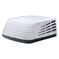 White Plastic RV AC Shroud Cover for Advent ACM135 ACM150 - 3/4 Angle View | United RV Parts