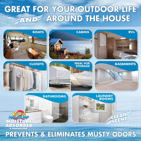Star Brite No Damp Dehumidifier for RVs Cabins Closets - Application Guide | United RV Parts