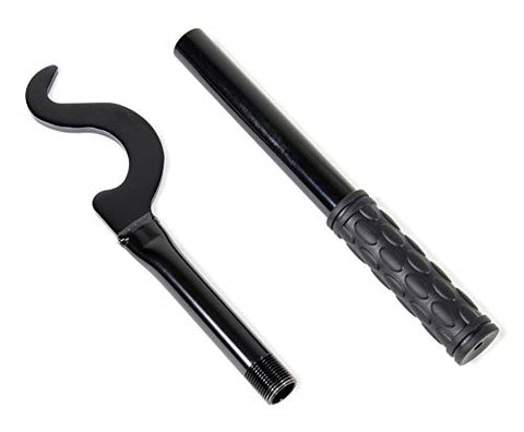 Black Steel Fastway Hitch Handle - Separated Components | United RV Parts