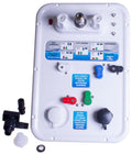 White B&B Molders Nautilus P1 RV Fresh Water Management System 94141 - Front View | United RV Parts