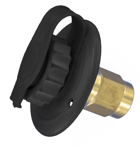 Valterra | Entrada de agua potable - 2-3/4" - Brida - FPT | A01-0175LFVP | Negro