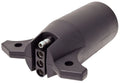 Black Valterra 7-Way to 4-Way Trailer Wiring Adapter - 4-Flat Connector Side Detail | United RV Parts