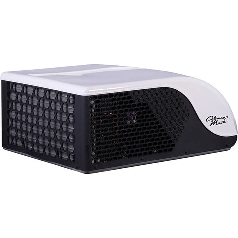 White Coleman Mach Everest VS-18 18000 BTU Rooftop RV Air Conditioner 2111-00471 - Rear 3/4 View | United RV Parts
