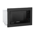 Black Contoure 0.9 Cu Ft Convection Microwave - Left Side View | United RV Parts
