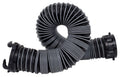 Black Polypropylene Valterra Silverback RV Sewer Hose 5ft - Coiled View | United RV Parts