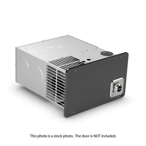 White Black Dometic DFLA40211 40000 BTU RV Furnace - 3/4 Angle View | United RV Parts