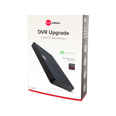 DISH Outdoors DVR Upgrade Box with Seagate 1TB Hard Drive - Product Packaging | United RV Parts