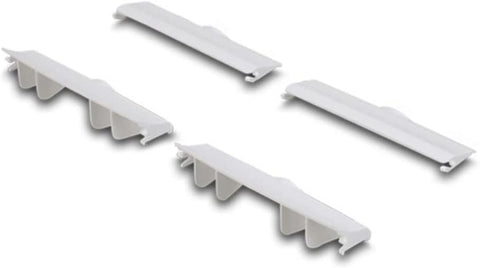 White Dometic 3315333.001 Air Conditioner Louvers - Angled View | United RV Parts