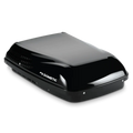 Black Dometic Penguin II RV Air Conditioner - Side Angle | United RV Parts