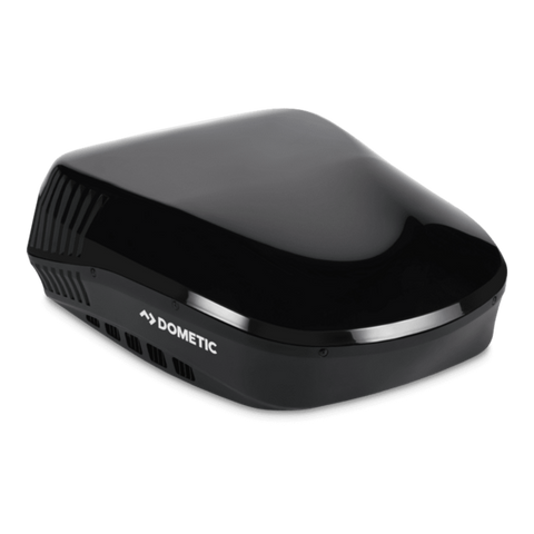 Black Dometic Blizzard NXT Air Conditioner - Three Quarter Angle | United RV Parts
