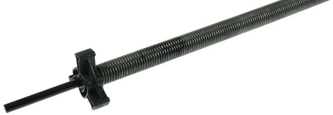 Black Metal Awning Spring Assembly - Side Angle with End Cap | United RV Parts