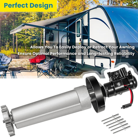 RV Power Awning Motor Perfect Design Features with Travel Trailer | United RV Parts