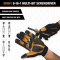 Southwire SD9N1 Multi-Bit Screwdriver Features Chart - Hands-On Detail | United RV Parts