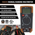 Southwire 10031S Manual-Ranging Multimeter Features Chart - Product Detail | United RV Parts