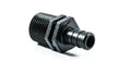 Black Plastic RV Plumbing Barb to MPT Adapter Flair-It 29842 - Barb End Detail | United RV Parts