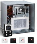 Fogatti FS09B1S 62,000 BTU Tankless Water Heater - Complete View with Controller Options | United RV Parts