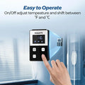Fogatti Tankless Water Heater Wired Controller - Digital Display Close-Up | United RV Parts
