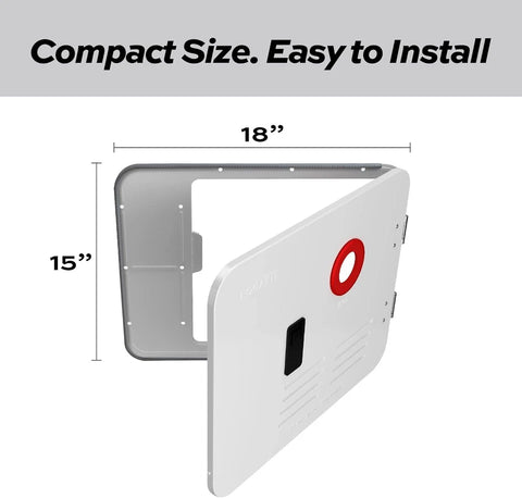 Fogatti | 62,000 BTU Tankless Water Heater w/Controller | FS09B1S | OEM | Wired Controller