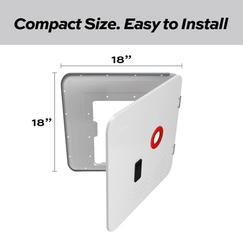 Fogatti | 62,000 BTU Tankless Water Heater w/Controller | FS09B1S | OEM | Wired Controller