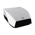 White Furrion Chill HE 15000 BTU RV Air Conditioner - Angle View | United RV Parts