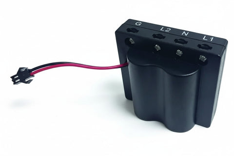 Black Hughes 50 Amp Surge Module RSM50W - Three Quarter Angle | United RV Parts