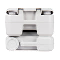 Seaflo SFPT-10-01 Portable Camping Toilet - Rear View Showing Waste Tank Drain Cap | United RV Parts