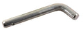 Chrome Steel 1/2" Hitch Pin 2-3/8" Usable Length - Side Profile | United RV Parts