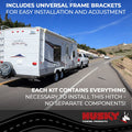 Complete Hitch Kit Installation - Truck Towing RV on Road | United RV Parts