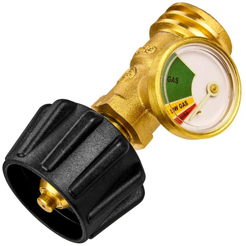 Flame King GasStop Propane Tank Gauge YSN212 - Side View | United RV Parts