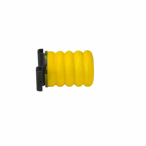 Yellow SumoSprings with Mounting Bracket - Side Profile | United RV Parts