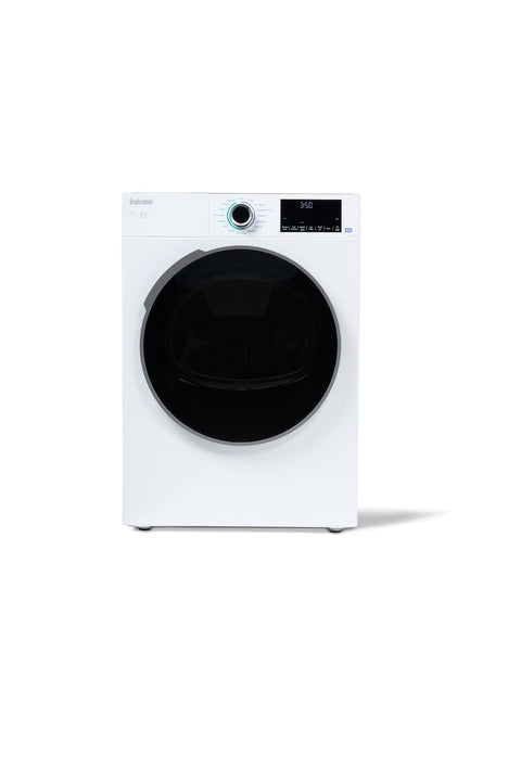 White Splendide DV1725X 24" RV Stackable Dryer - Front View | United RV Parts