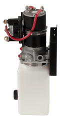 White Reservoir Tank Hydraulic Power Unit Side Angle | United RV Parts