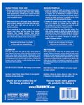 Star Brite No Damp Ultra Dome Dehumidifier 85460 - Back Label Directions | United RV Parts