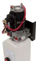 Black Motor Hydraulic Pump Assembly Right Side View | United RV Parts