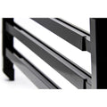 Black RV Screen Door Push Bar - Close-Up Rail Detail | United RV Parts