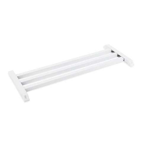 White Plastic Screen Door Push Bar - Side Profile View | United RV Parts