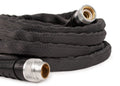 Black Zero-G RV Water Hose with Metal Fittings - Coiled View | United RV Parts