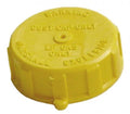 Yellow Plastic ACME Propane Tank Valve Cap ME109 - Top View | United RV Parts