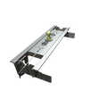 Black Steel B&W Turnoverball Gooseneck Hitch GNRK1108 - Angled Product View | United RV Parts