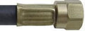 Brass 1/2F Flare Female Fitting on AP Products MER611-60 RV Regulator Hose - Detail | United RV Parts
