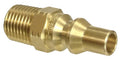 Brass MB Sturgis Model 250 Male Quick Disconnect Fitting - Angled View | United RV Parts