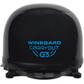 Black Winegard Carryout G3 RV Satellite Dish - Front View | United RV Parts